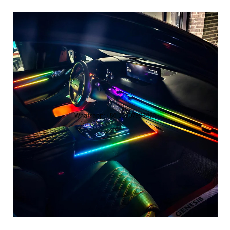 Led Interior Ambient Light - إضاءة داخلية للسيارة بـ 256 لونًا