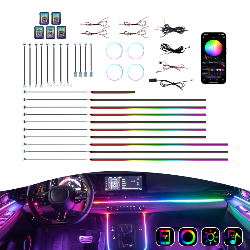 Led Interior Ambient Light - طقم إضاءة محيطة للسيارة الأكثر مبيعًا