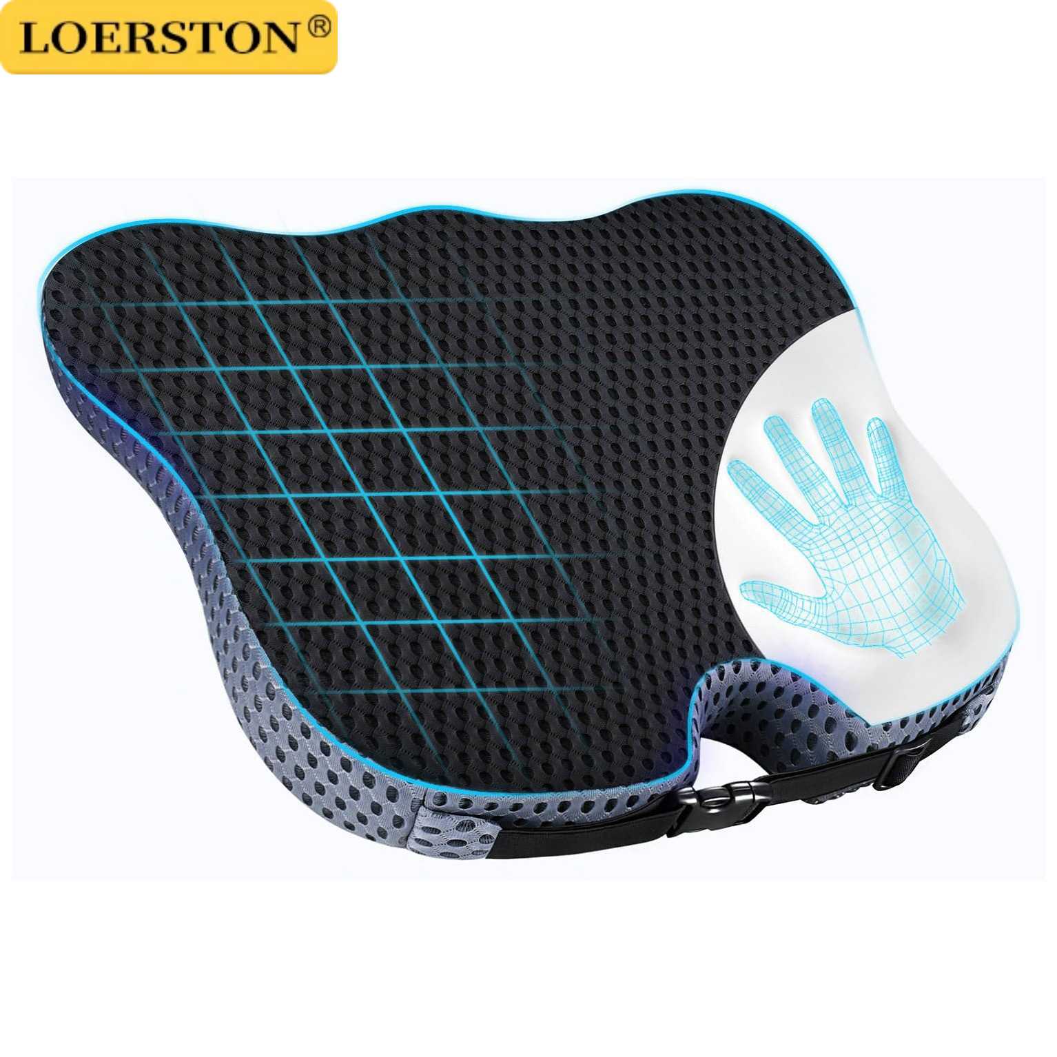 Car Seat Cushion Memory Foam - وسادة مريحة من الفوم الطبي لتخفيف
