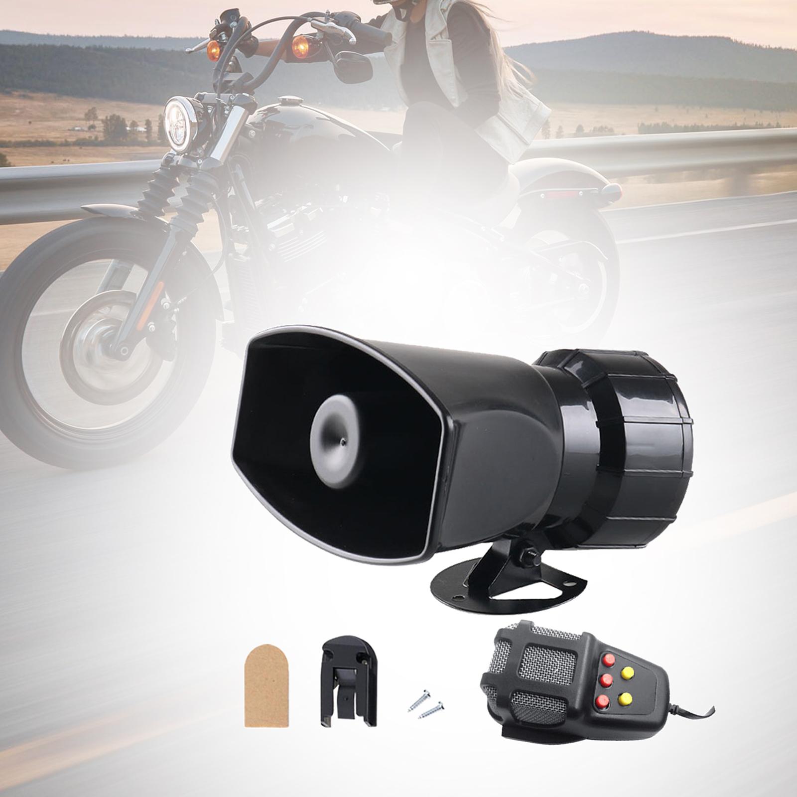 Car Accessories Sound System - نظام إنذار للسيارة مع مكبر صوت،