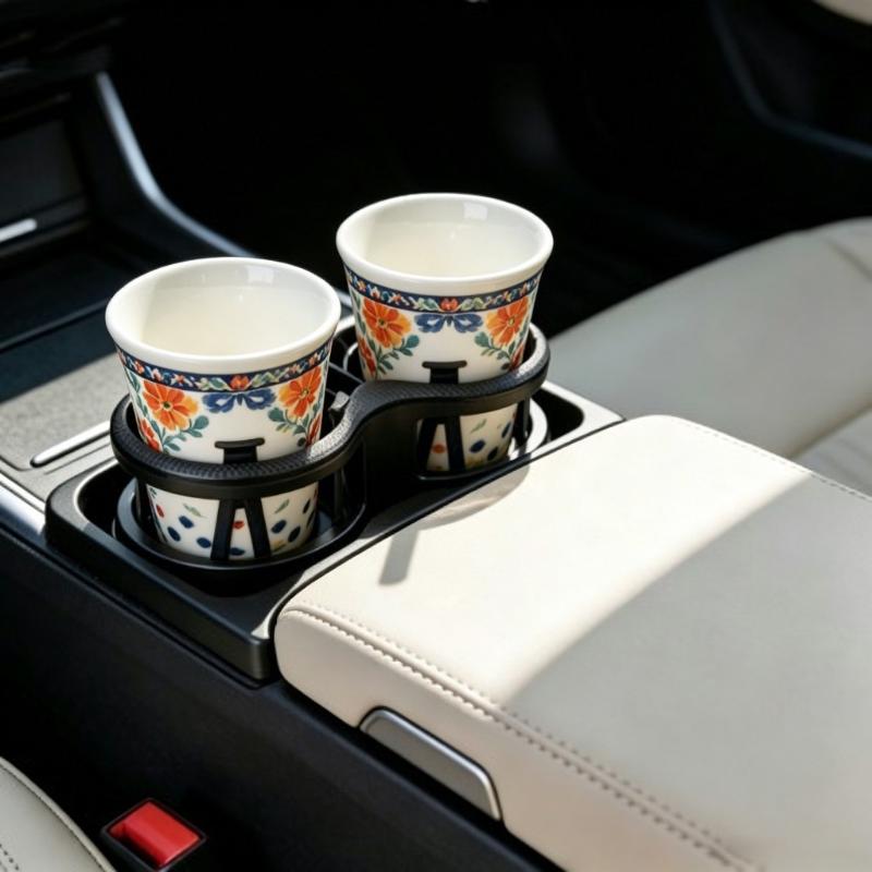 Car Cup Holder Expander - حامل أكواب جديد للسيارة قابل للتوسيع