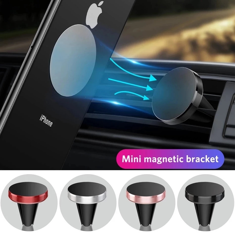 Car Accessories Phone Holder - حامل هاتف مغناطيسي عالمي للسيارة يثبت