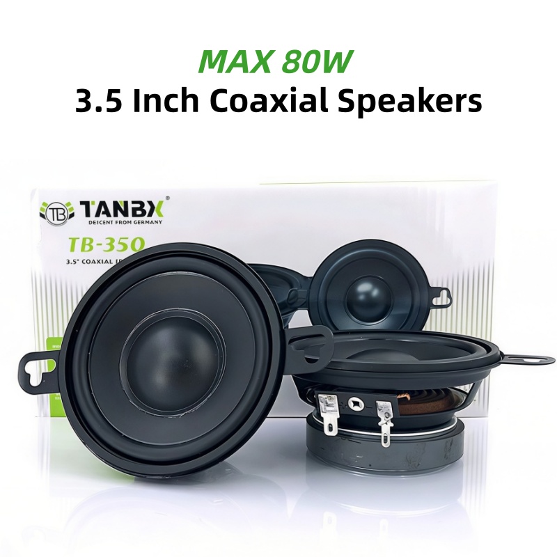 Car Accessories Sound System - سماعات سيارة (زوج واحد) مقاس 3.5
