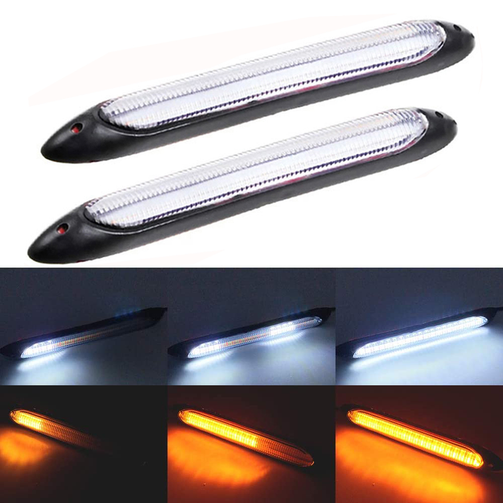 Car Accessories For Road Trip - DRL النهار تشغيل قطاع سيارة العلوي
