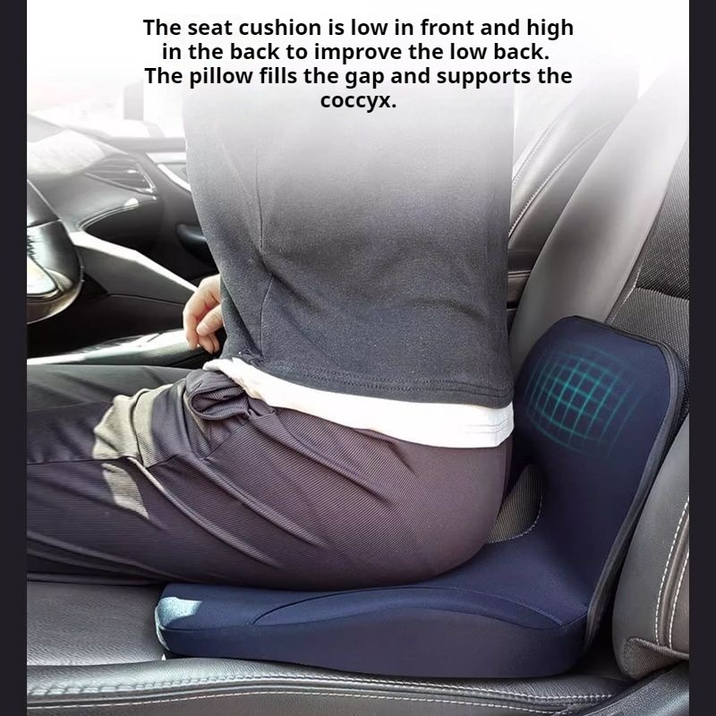 وسادة مقعد معززة لمقعد السائق  - مراجعة Car Seat Cushion Memory Foam وسعره