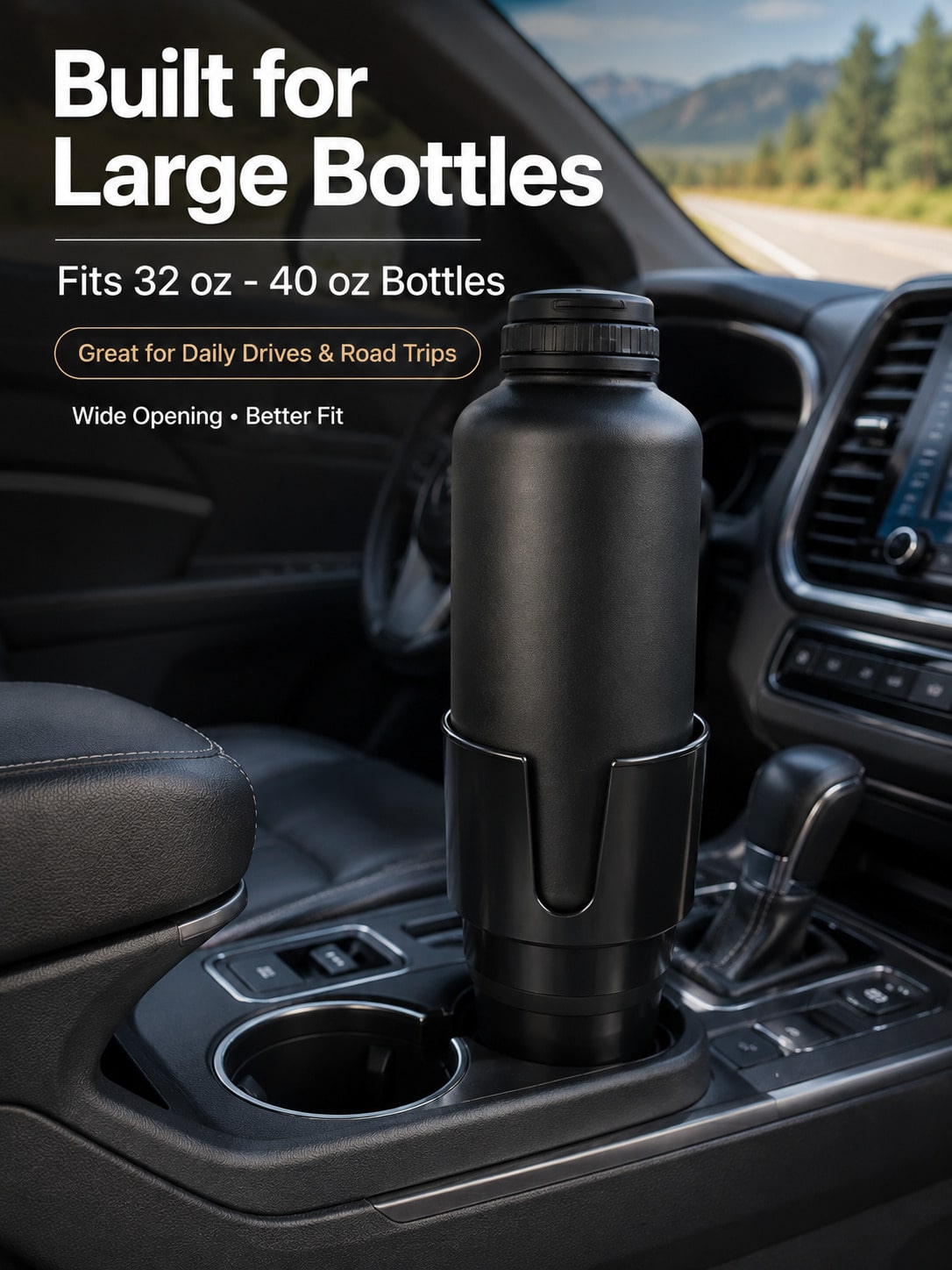موسع حامل أكواب السيارة لمقابض - مراجعة Car Cup Holder Expander وسعره