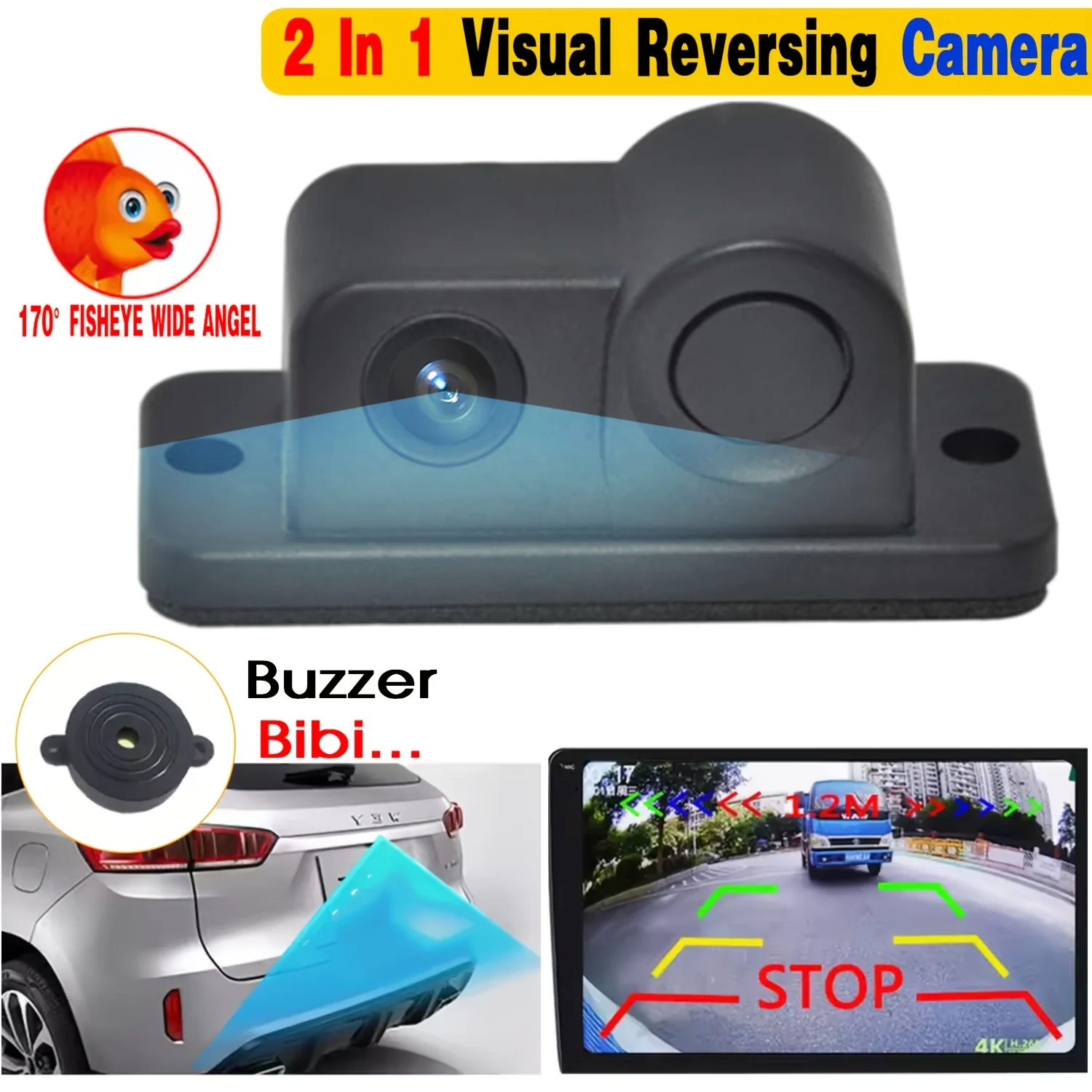 كاميرا احتياطية عالية الدقة 2  - مراجعة Car Accessories Sound System وسعره