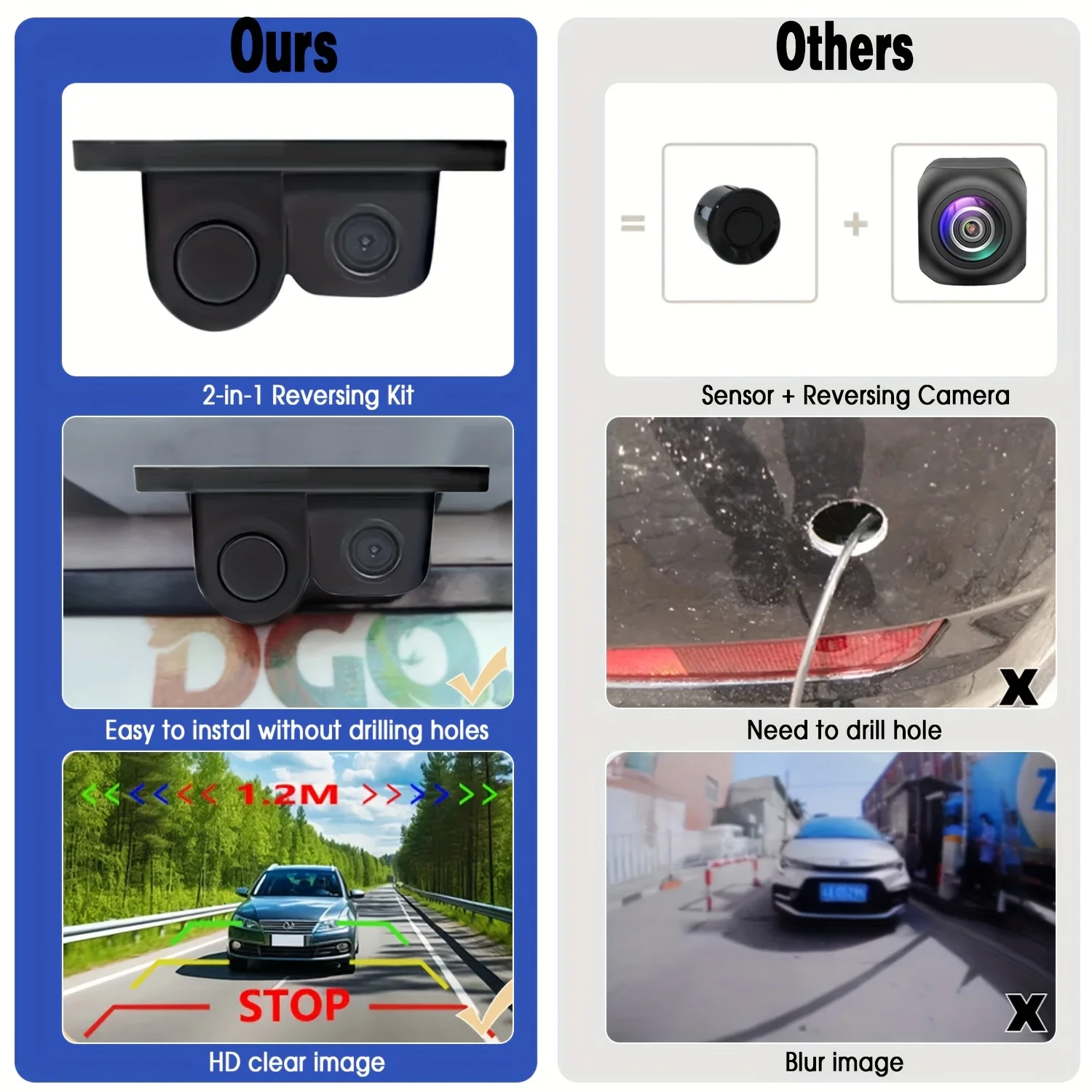 كاميرا احتياطية عالية الدقة 2  - مراجعة Car Accessories Sound System وسعره