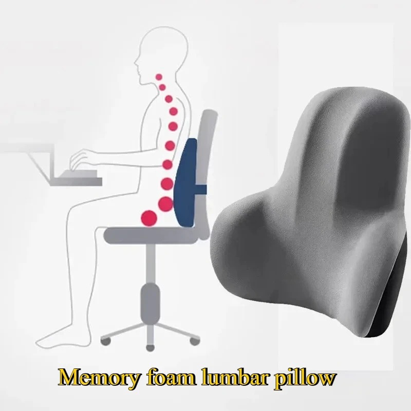 وسادة دعم الظهر المحسنة 2025 م - مراجعة Car Seat Cushion Memory Foam وسعره
