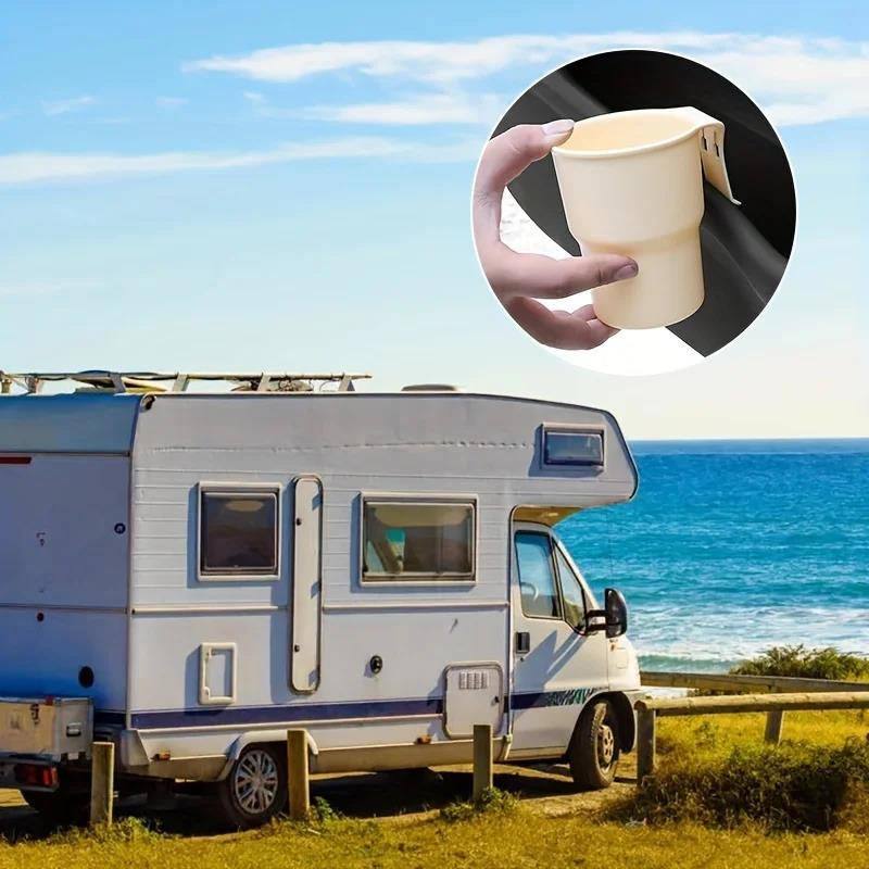 حامل أكواب عالمي للسيارة - رف  - مراجعة Car Cup Holder Expander وسعره