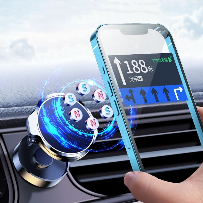 حامل هاتف محمول مغناطيسي قوي 7 - مراجعة Car Accessories Phone Holder وسعره