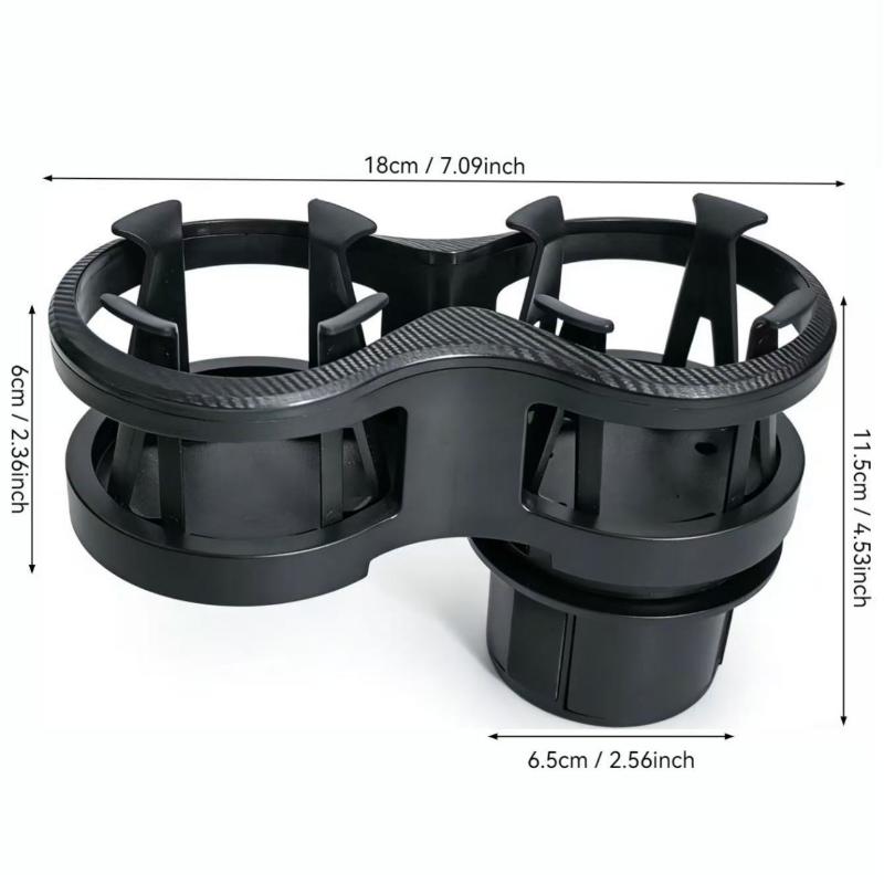 موسع حامل أكواب السيارة 2 في 1 - مراجعة Car Cup Holder Expander وسعره