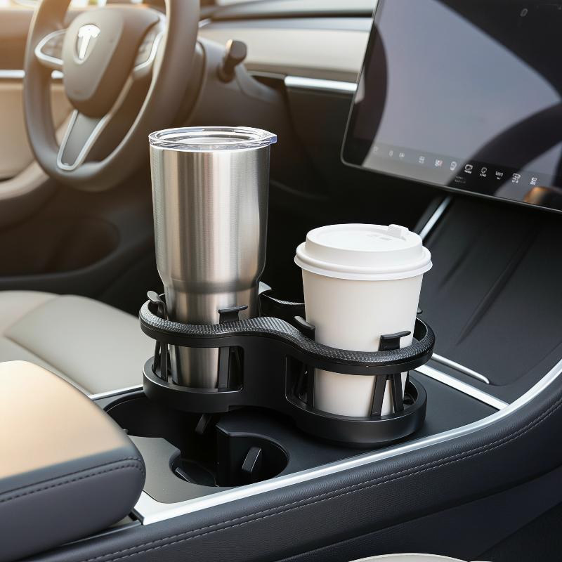موسع حامل أكواب السيارة 2 في 1 - مراجعة Car Cup Holder Expander وسعره