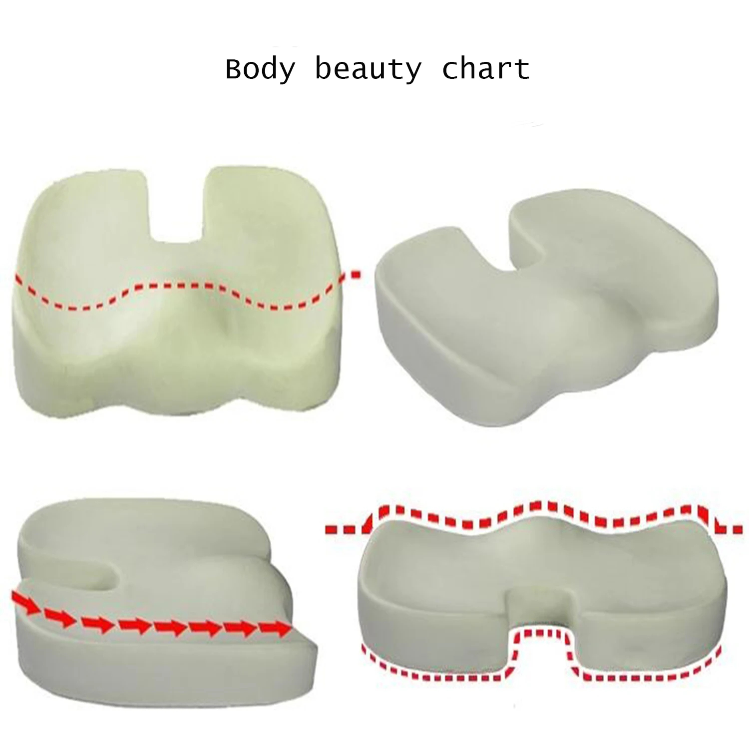 وسادة مقعد مكتب وسادة مقعد الس - مراجعة Car Seat Cushion Memory Foam وسعره