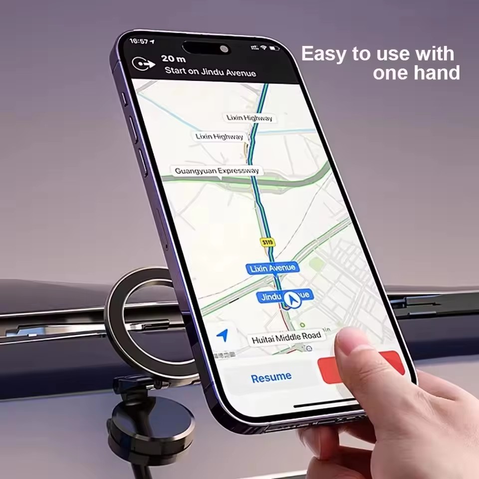 حامل هاتف محمول مغناطيسي قابل  - مراجعة Car Accessories Phone Holder وسعره