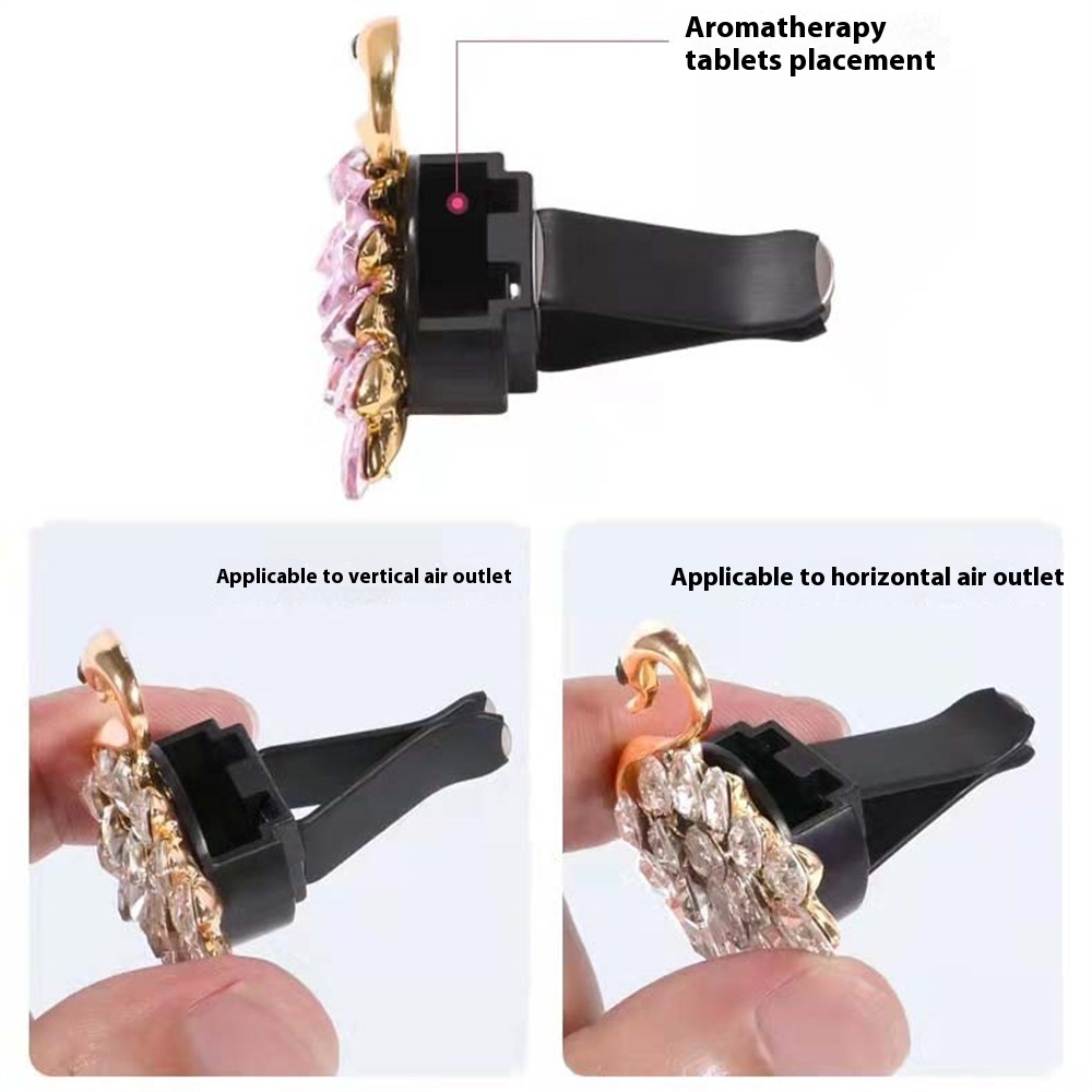 قطعة واحدة من مشابك عطر السيار - مراجعة Car Accessories Perfume وسعره