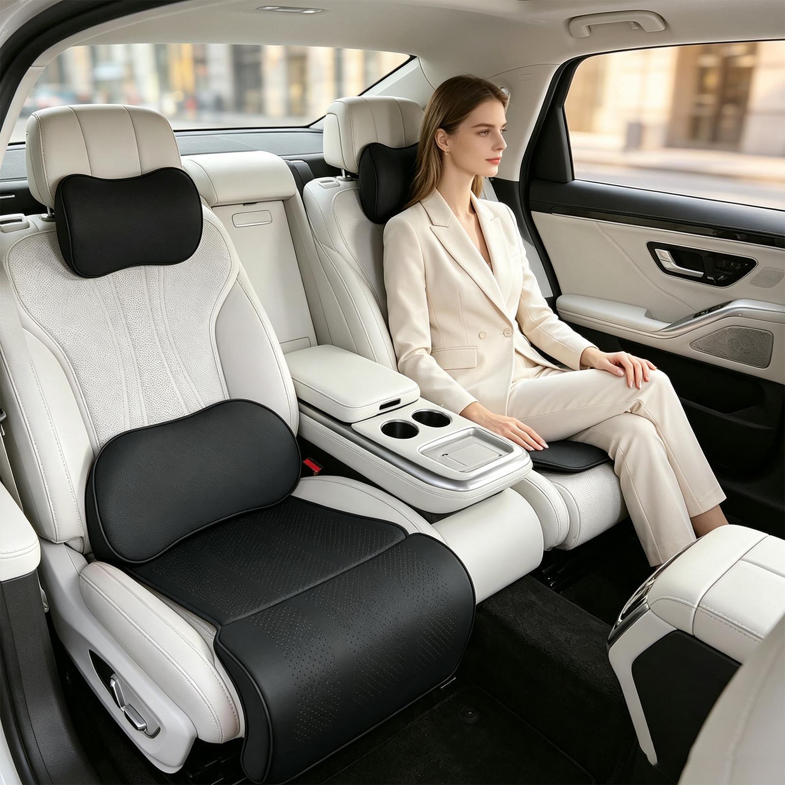 وسادة مقعد للسيارة مريحة ومريح - مراجعة Car Seat Cushion Memory Foam وسعره