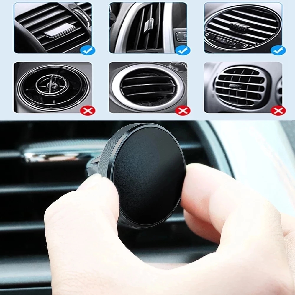 حامل هاتف مغناطيسي عالمي للسيا - مراجعة Car Accessories Phone Holder وسعره