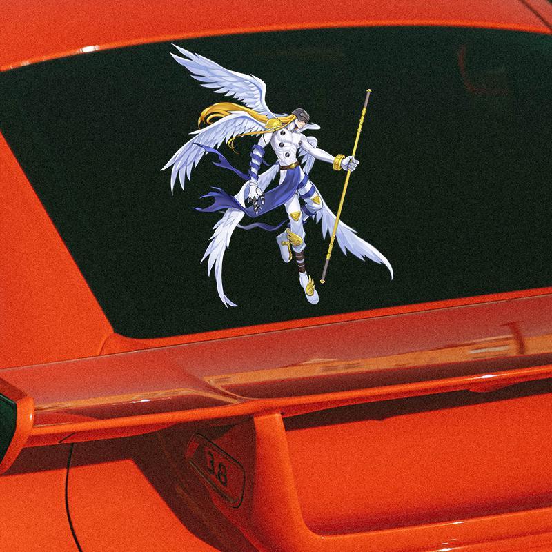 ملصق سيارة ديجيمون لطيف وعصري  - مراجعة Car Accessories In Japan وسعره