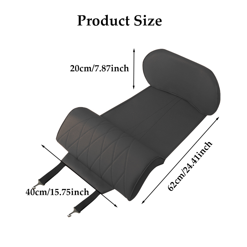 غطاء مقعد سيارة من جلد النابا  - مراجعة Car Seat Cushion Memory Foam وسعره