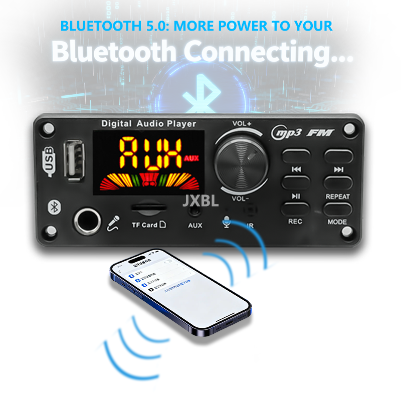 لوحة فك تشفير MP3 بقوة 80 واط  - مراجعة Fm Transmitter وسعره