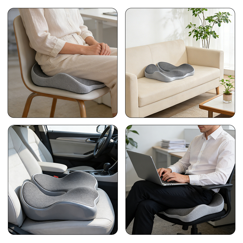المحمولة انتعاش بطيء رغوة الذا - مراجعة Car Seat Cushion Memory Foam وسعره