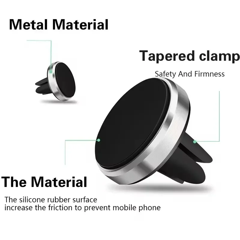 حامل هاتف مغناطيسي للسيارة يثب - مراجعة Car Accessories Phone Holder وسعره