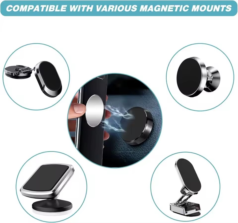1/50 قطعة من ملصقات الصفائح ال - مراجعة Car Accessories Phone Holder وسعره