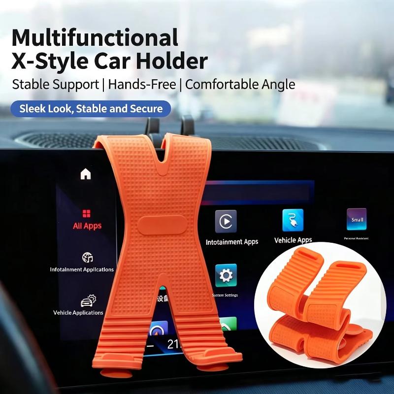 حامل هاتف سيليكون جديد على شكل - مراجعة Car Accessories Phone Holder وسعره