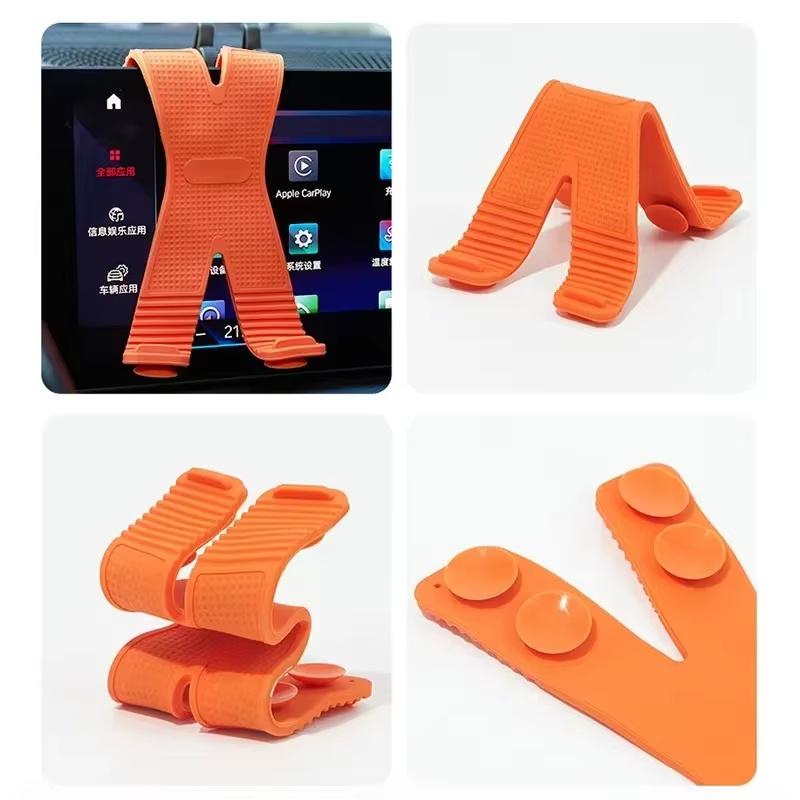 حامل هاتف سيليكون جديد على شكل - مراجعة Car Accessories Phone Holder وسعره
