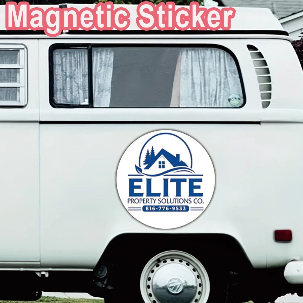 ملصق سيارة مغناطيسي مخصص، شعار - مراجعة Car Accessories Quotes وسعره