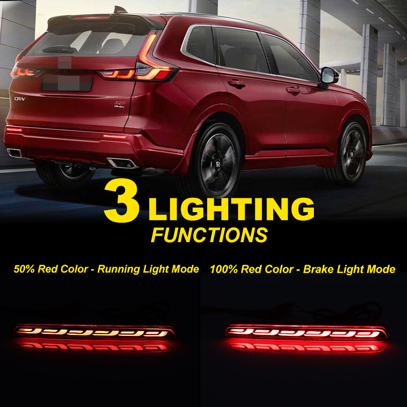 أضواء عاكسة خلفية LED لسيارة ه - مراجعة Car Accessories For Road Trip وسعره