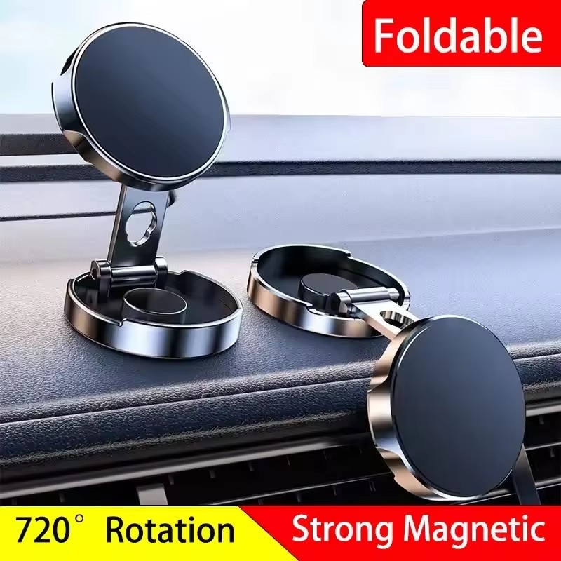حامل سيارة مغناطيسي قابل للطي  - مراجعة Car Accessories Phone Holder وسعره