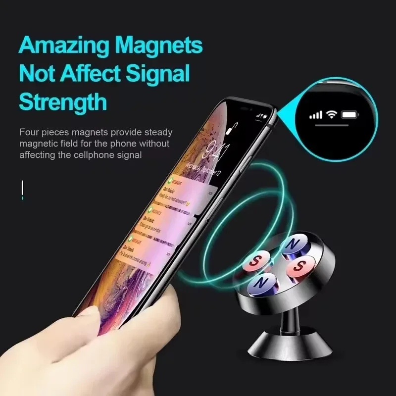 حامل هاتف مغناطيسي للسيارة، حا - مراجعة Car Accessories Phone Holder وسعره