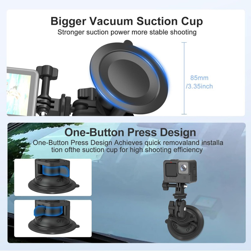حامل كاميرا للسيارة بكوب شفط م - مراجعة Car Cup Holder Expander وسعره