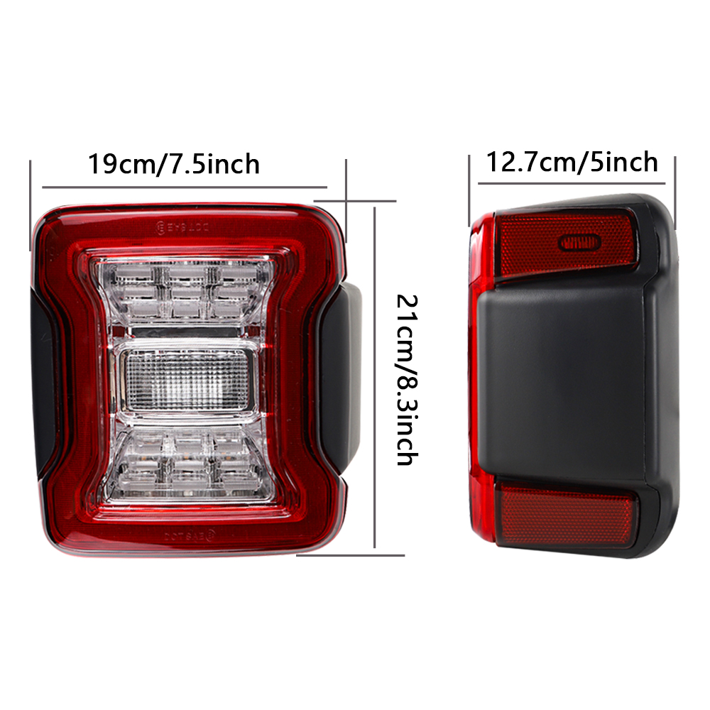 أضواء خلفية LED لسيارة جيب ران - مراجعة Car Accessories For Road Trip وسعره