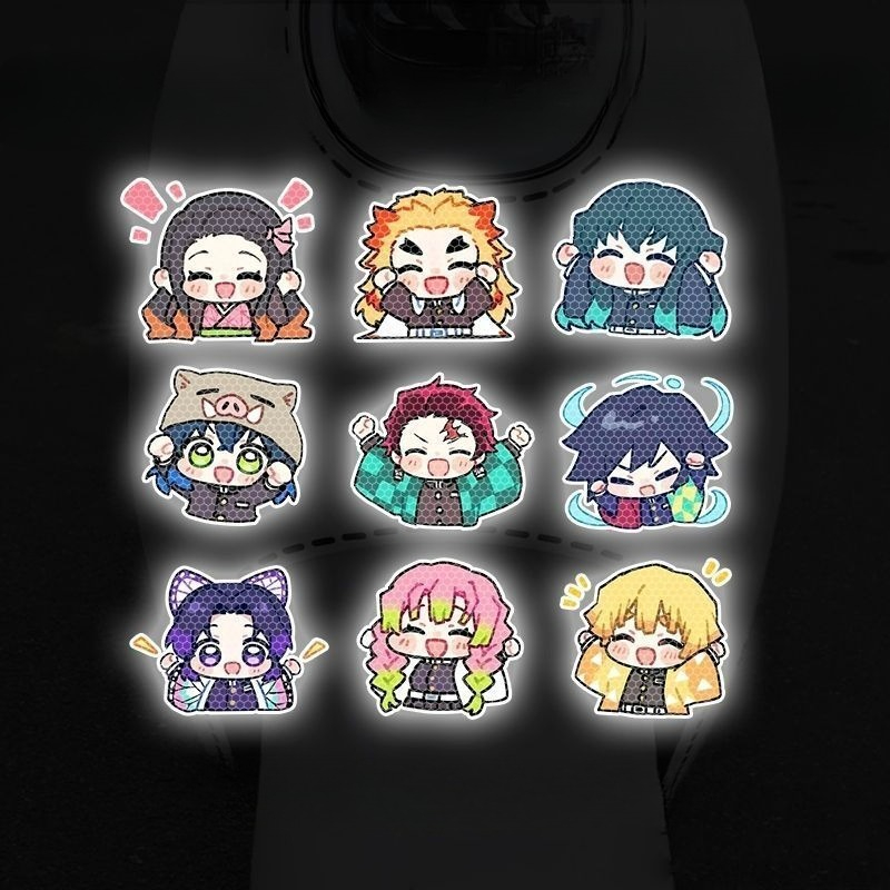 ملصق عاكس للسيارة بتصميم شخصية - مراجعة Car Accessories In Japan وسعره