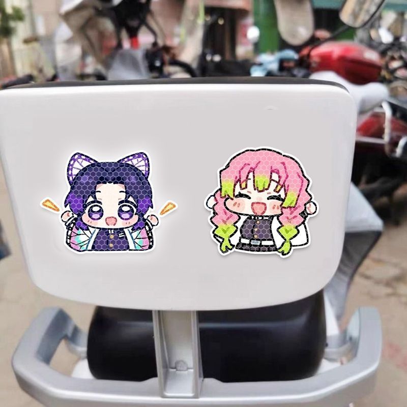 ملصق عاكس للسيارة بتصميم شخصية - مراجعة Car Accessories In Japan وسعره