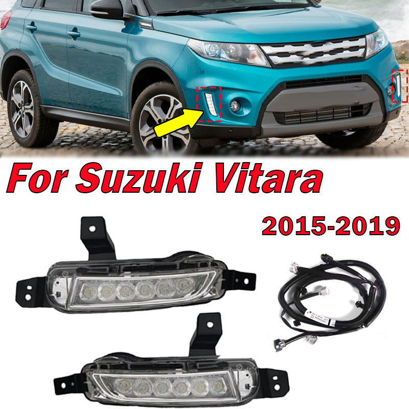 ضوء النهار الجري LED لسوزوكي ف - مراجعة Car Accessories For Road Trip وسعره