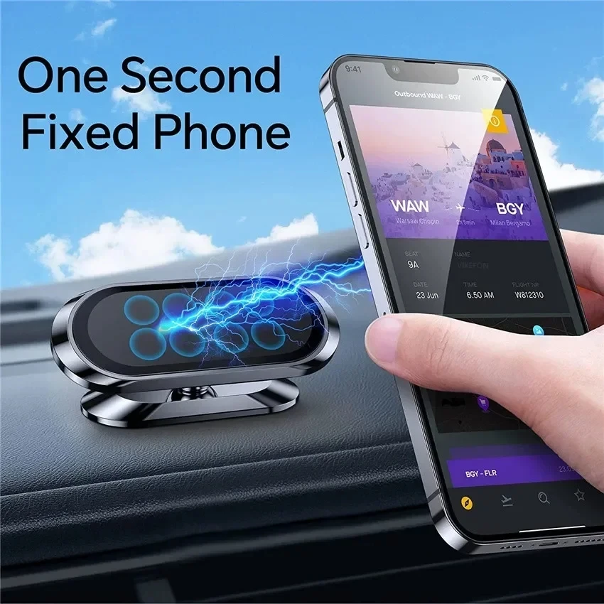 حامل هاتف مغناطيسي جديد للسيار - مراجعة Car Accessories Phone Holder وسعره