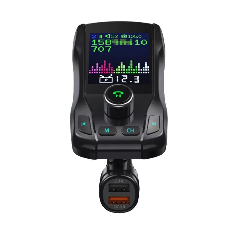 FM39 شاشة ملونة سيارة بلوتوث م - مراجعة Fm Transmitter وسعره